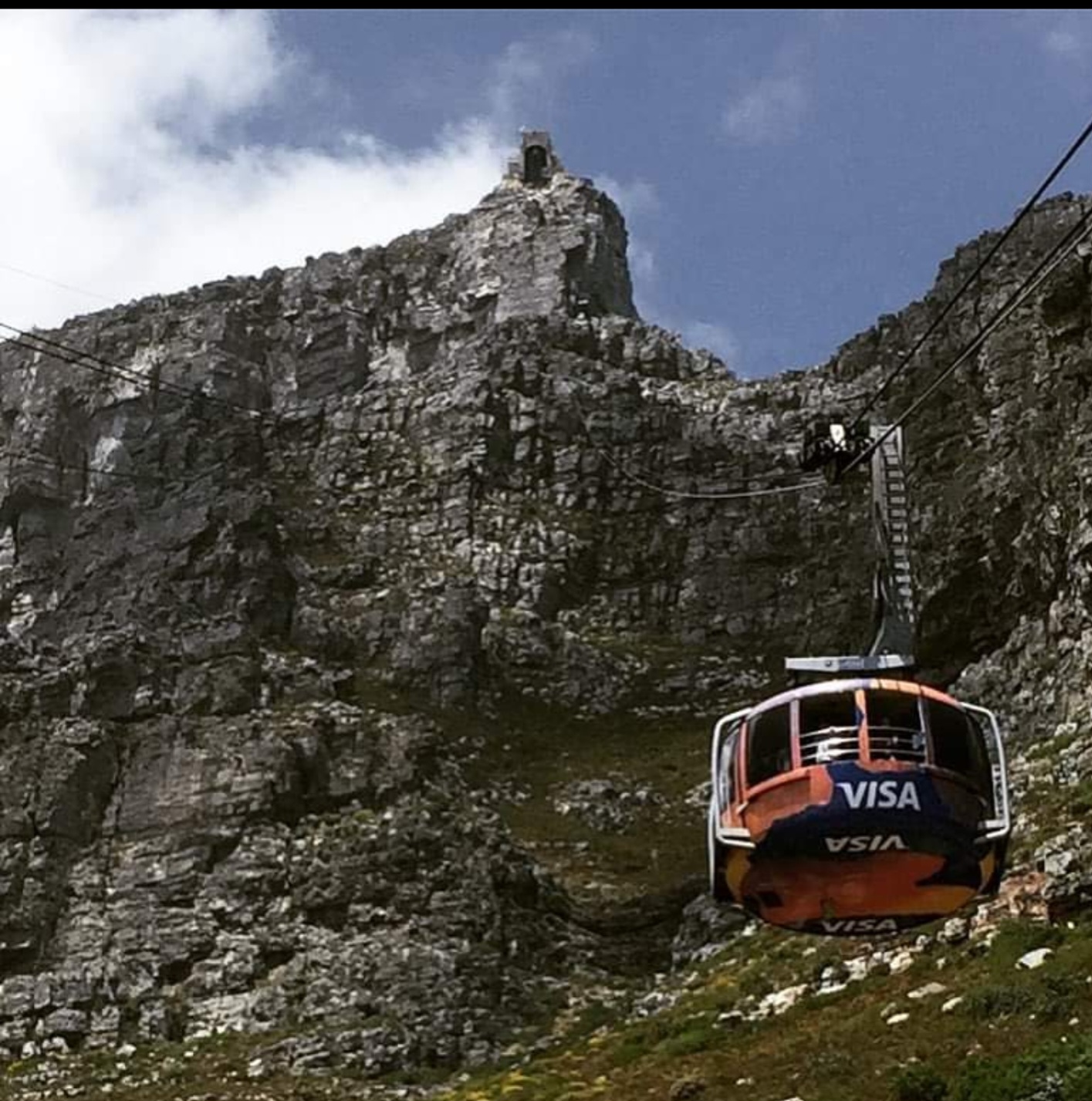 Table mountain cable car