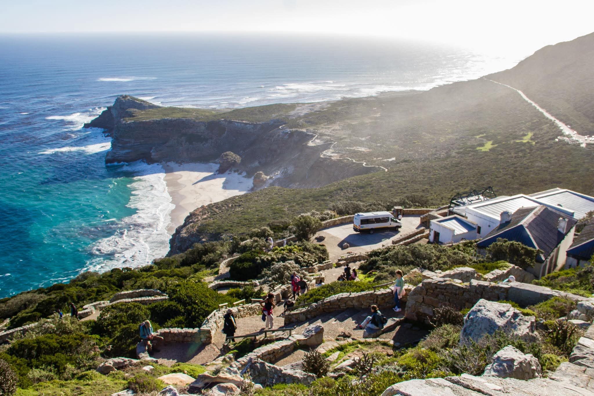 view from the cape point 